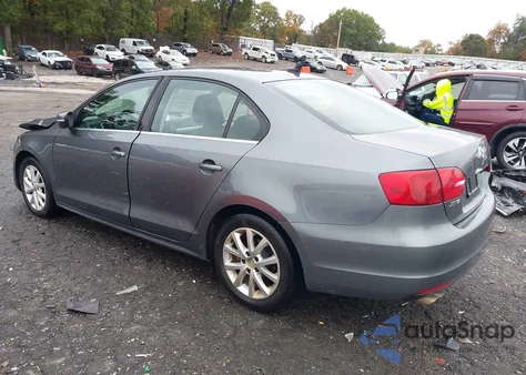 2013 Volkswagen Jetta 2.5L Se из США, поврежденный, VIN 3VWDP7AJ1DM444517